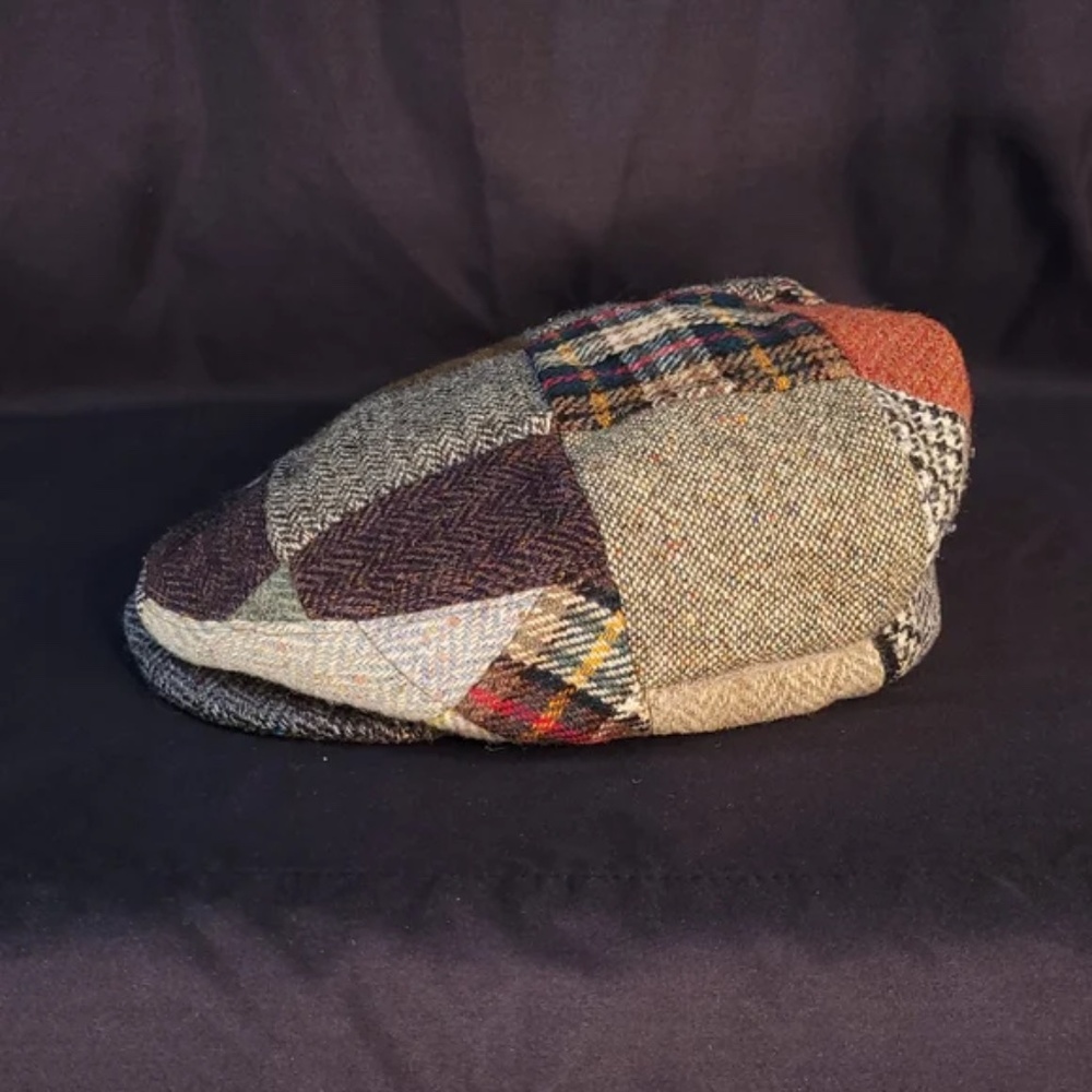 Vintage Shandon Patchwork Classic Flat Cap From I… - image 4